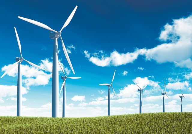 Καθαρή αύξηση αιολικής ισχύος κατά 115,2 MW σημειώθηκε το 2012